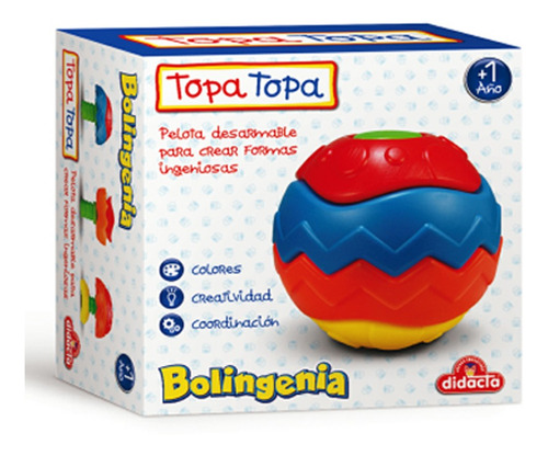 Pelota Desarmable Didacta Topa Topa Boligenia