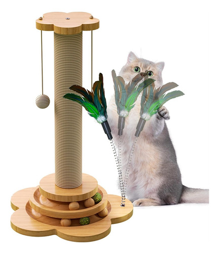 Rascador Para Gatos, 5 En 1 Arbol Para Gatos Multifuncional