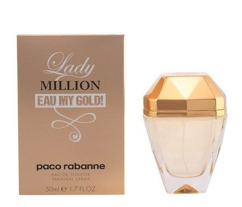 Perfume Lady Million Eau My Gold Edt X 50ml Masaromas