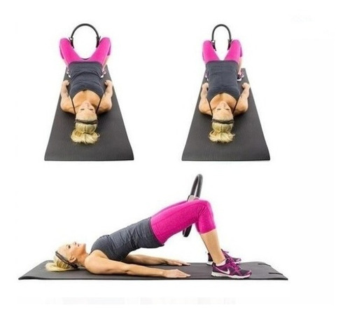 Imagen 7 de 10 de Flex Ring Anillo Aro Pilates Yoga X 10 Unidades Mg