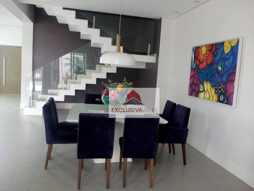 Imagem 10 de 30 de Casa À Venda, 452 M² Por R$ 3.800.000,00 - Condomínio Reserva Do Paratehy - São José Dos Campos/sp - Ca0295