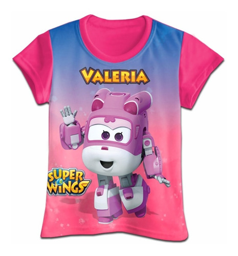 Franela Camisa Niño Super Wings En Poliester