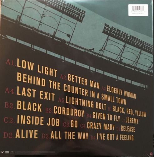 Pearl Jam Let's Play Two Vinilo Nuevo 2 Lp