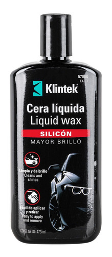 Cera Liquida Silicon Para Auto Brillo Pintura 473ml 57088