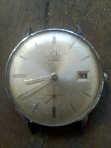 Antiguo Reloj Marca Lido Funciona Impecable
