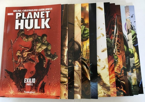 Comic Marvel: Planet Hulk Y World War Hulk. Ed. Unlimited