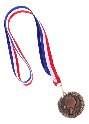 Medalla De Metal Con Temática De Tenis De Mesa Para Competic