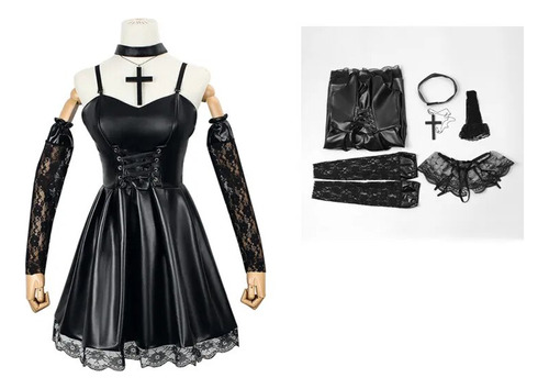 Disfraz De Cosplay De Death Note Misa, Vestido De Coswoman,