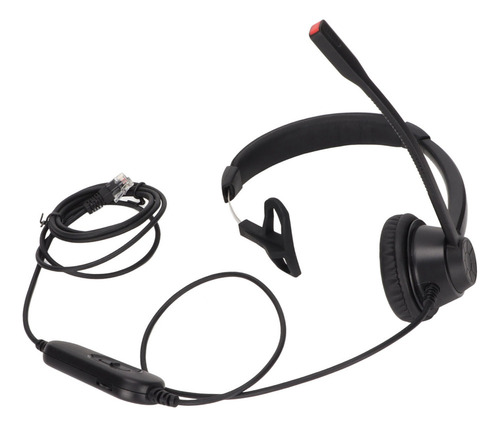 Abc Auriculares De Un Solo Oído Rj9 Auriculares Para