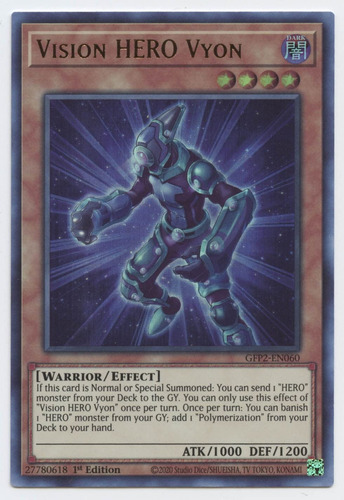 Vision Hero Vyon Yugioh