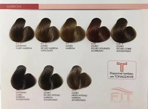 Coloração Royal Colors 12 Unidades - Fit Cosmetics
