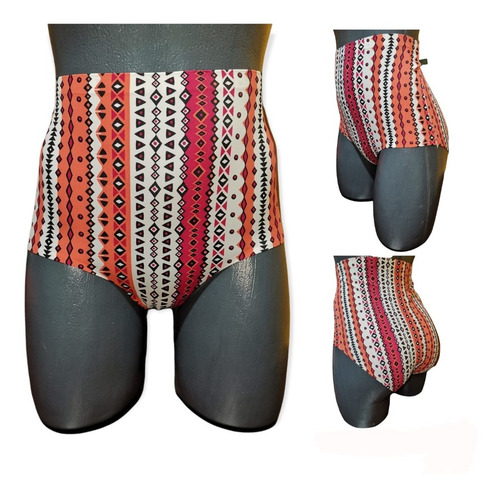 Pack De 3 Pantaletas Altas De Licra Sin Costuras Para Mujer
