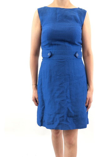 Vestido Ivonne S Color Azul (Usado)