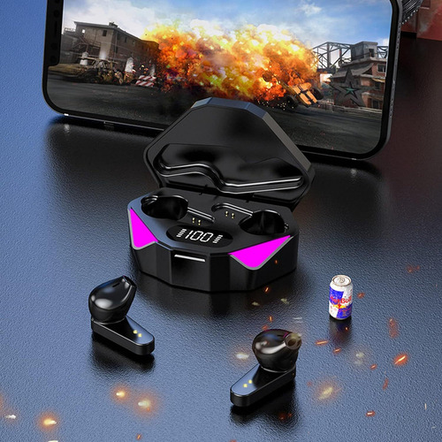 De 8pzs Audífonos Inalámbricos X15 Gamer In-ear Hifi Mayoreo