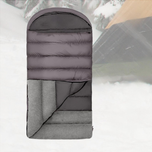 Saco De Dormir Con Capucha Lavable A Máquina 220 Gris 2,5kg