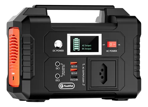 Gerador elétrico Flashfish E200 e estação de energia solar 200W s...