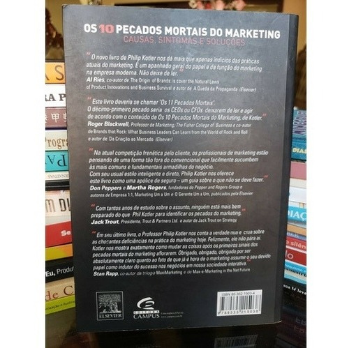 Os 10 Pecados Mortais Do Marketing - Philip Kotler