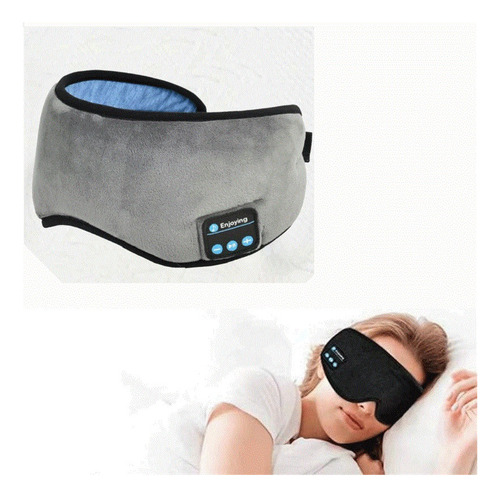 Antifaz Para Dormir Bluetooth Ajustable Respirable Y Cómodo