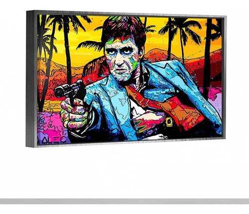 Canvas | Mega Cuadro Decorativo | Alec Cara Cortada | 140x90
