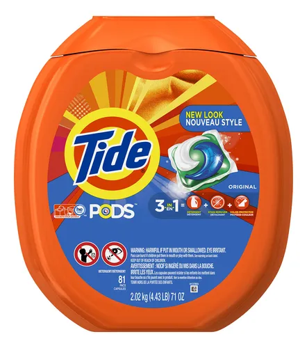 Detergente Para Ropa Tide Pods Original Scent He Turbo 2.1l