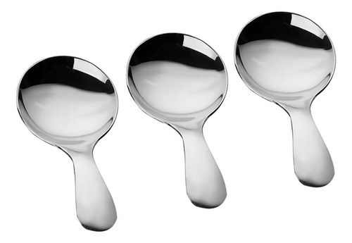 3x Cucharas Cortas De Culinaria Artículos De Cocina Comedor