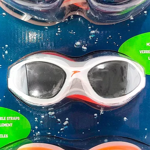 Speedo Paquete triple de gafas de natación para adultos