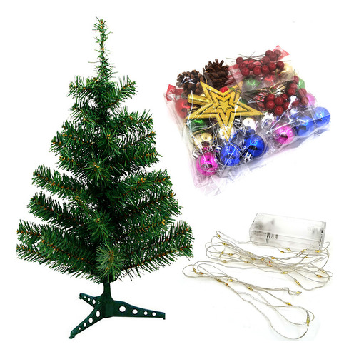 Set A De Mini Árbol De Navidad Led De 60 Cm