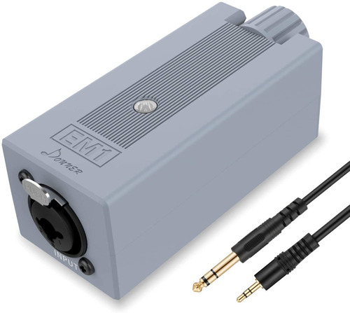 Amplificador De Auriculares, Salida 3,5mm/entrada Xlr Y Trs