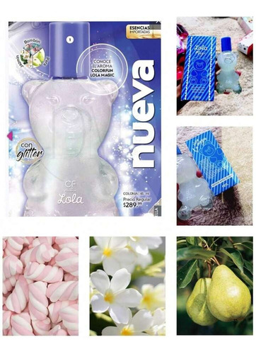 Perfume Lola Magic Armand Dupree Dama Con Glitter