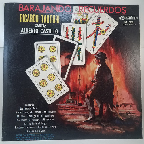 Ricardo Tanturi - Castillo - Barajando Recuerdos - Vinilo Mb