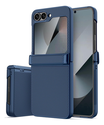 Funda De Teléfono Vihibii Para Samsung Galaxy Z Flip 6 Azul