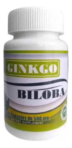 Capsulas Ginkgo Biloba 1 Frasco - Unidad a $882