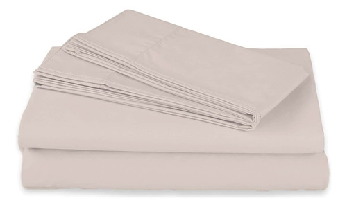 Juego De Sábanas Queen Spring Air Sábanas Crema 3440001