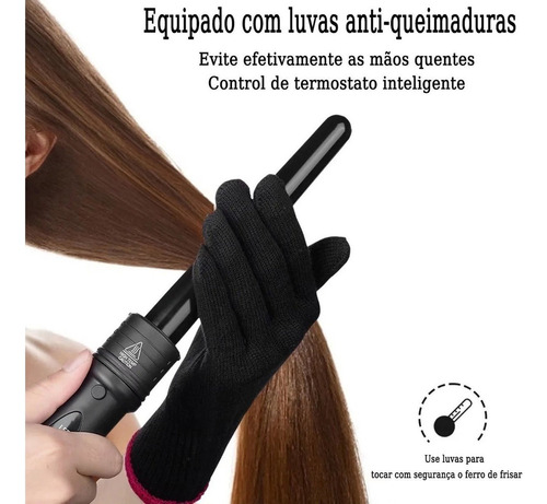 // Ferros Profesionales Tenaza Onduladora Rizadora De