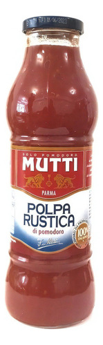 Pure De Tomate Mutti Polpa Rustica 690 Gr.
