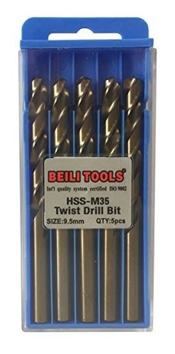 Brocas Hss M35 Cobalto Twist Brocas Pack De 5 95 Mm 38