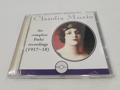 The Complete Pathé Recording, Clauda Muzio - 2cd 1994 Uk Nm