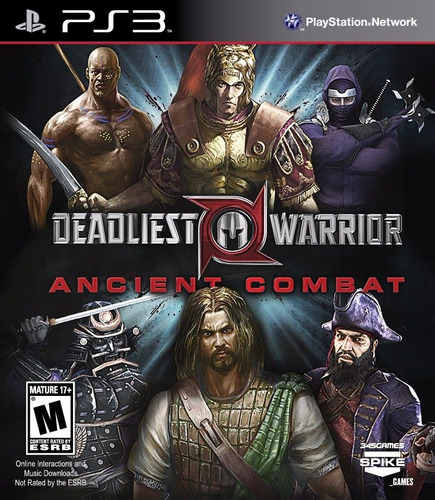 Deadliest Warrior Ancient Combat Ps3 Lacrado Mídia Física