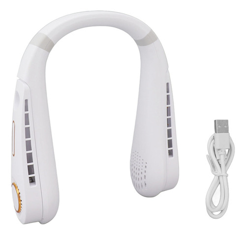 P Ventilador De Cuello Sin Aspas Con Carga Usb, 5