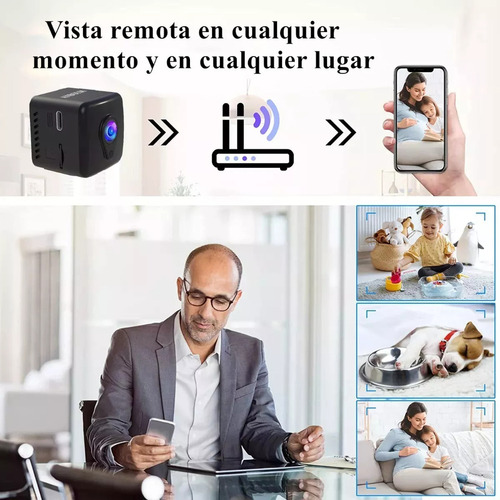 // Nuevo Mini Camara Espia 1080p Wifi Con Bateria Recargable