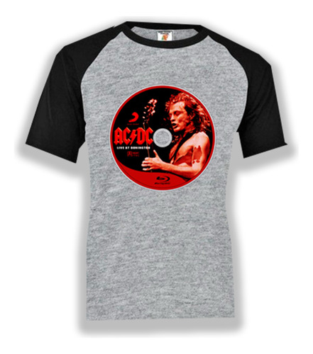 Remera Personalizada Disco Acdc