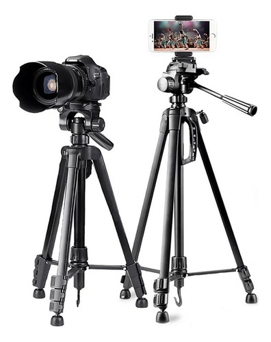 Tripode Camara Celular 3 Secciones 1.67m+soporte+funda 3560