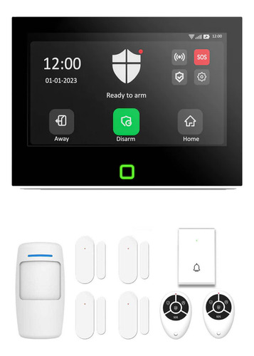 Alarma Wifi Antimascota Seguridad Casa Negocio Smartlife H70
