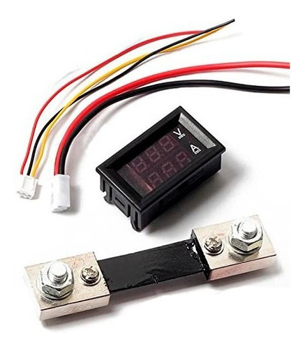 Voltimetros Amperimetros Dc 0-100v Y 0-100a + Shunt Externo