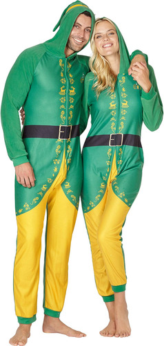 Intimo Elf The Movie Conjunto De Pijama De Una Pieza Para Mu