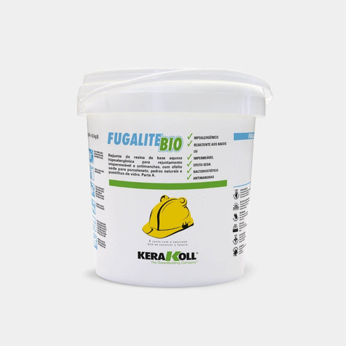 Rejunte Epóxi Fugalite Bio Cinza Claro 1,5 Kg Kerakoll