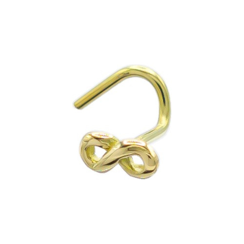 Piercing Aro Nariz Nostril Oro 18k Infinito Copawa Joyas®