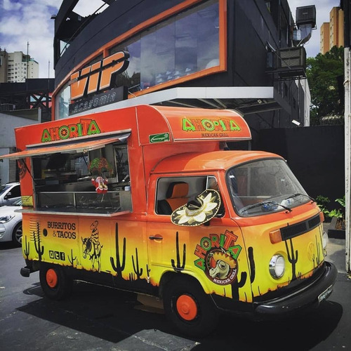 Transformação Gl Food Truck Kombi Bumerangue Sob Encomenda