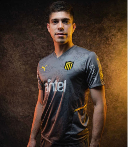 Camiseta Peñarol Puma 2022 Gris Alternativa