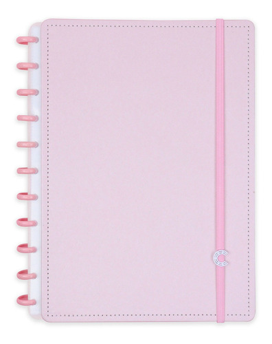 Caderno Inteligente Grande 80fls Fairytale Rosa Cigd4105